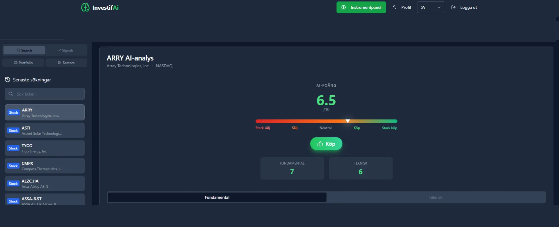 Dashboard Preview